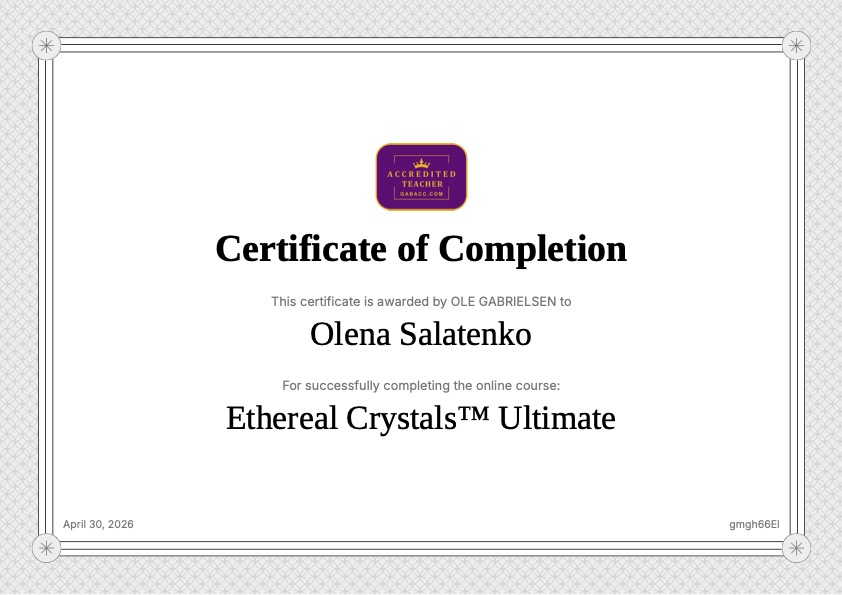 Home ethereal crystals™ ultimate certificate (1)